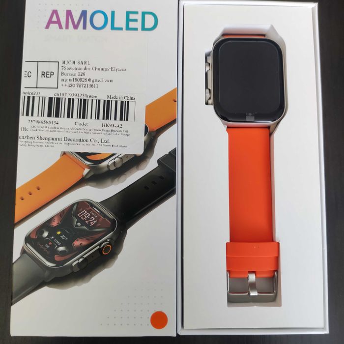 Смарт часовник AMOLED HK95-Y6