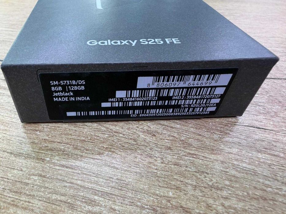 Samsung Galaxy S25 FE 128GB Jetblack Nou Sigilat Factura Garantie