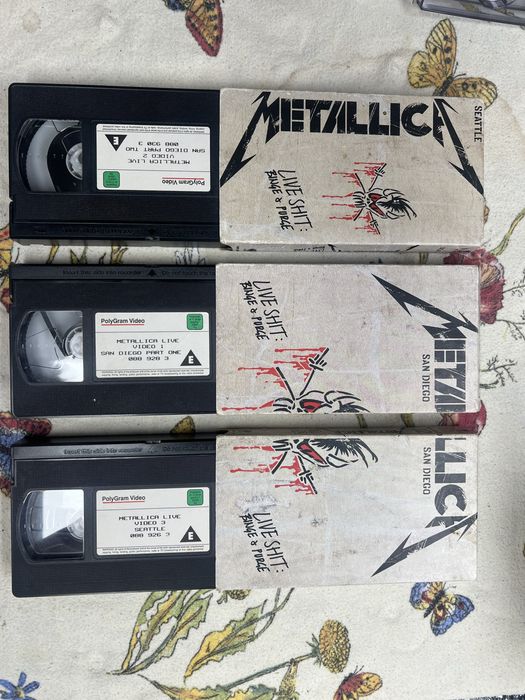 Metallica  concert VHS
