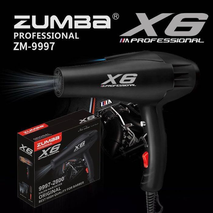 Фен от бренда ZUMBA