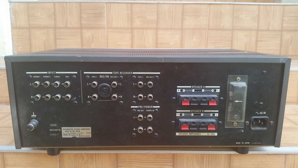 Sony TA-3650 Japan