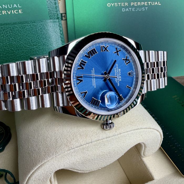 Rolex Datejust Roman Azzuro New PE STOC 41mm | 14.000 E | 126334  2025