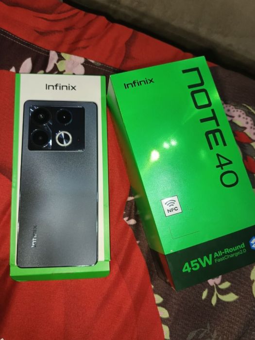 Infinix note 40 kelishamiz