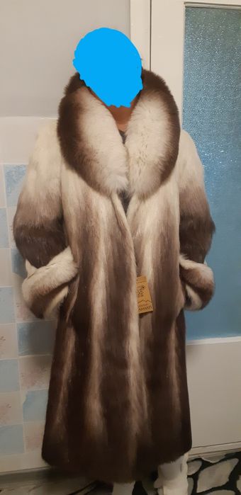 Натуральная шуба из нутрии