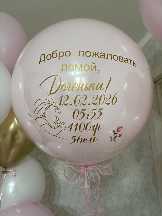 Шары на выписку с доставкой