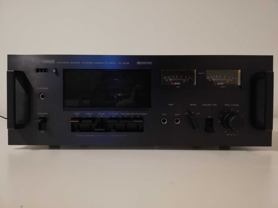 Stereo Cassette Deck YAMAHA model TC511B - Rar/Vintage/Japan/Impecabil