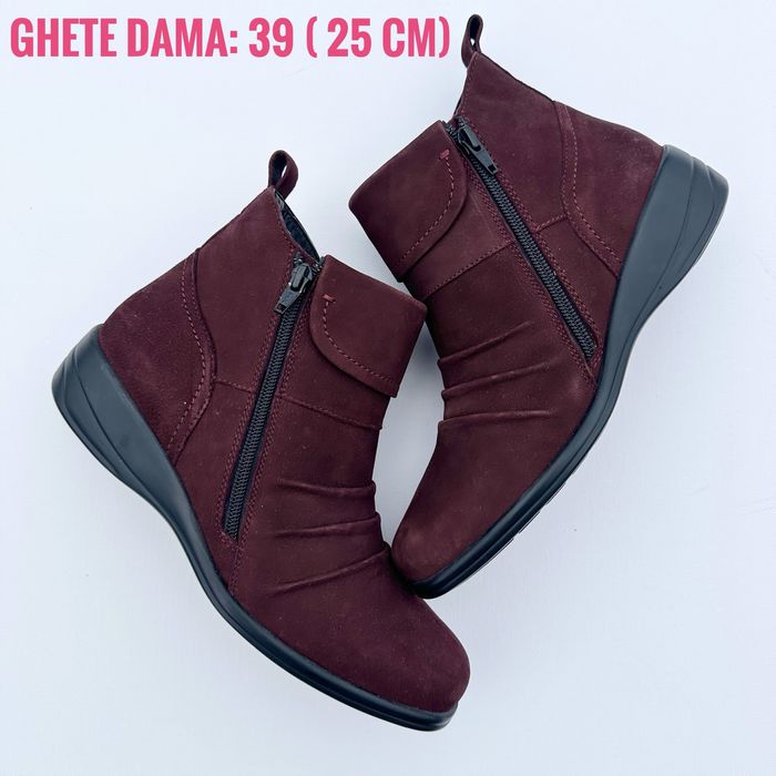 Ghete Dama Piele Elegante Visinu