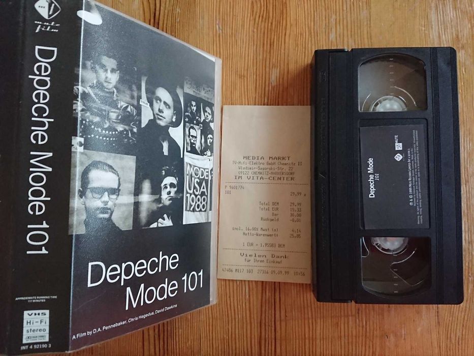 Alphaville The Cure erasure Dave Gahan depeche mode Martin Gore CD VHS