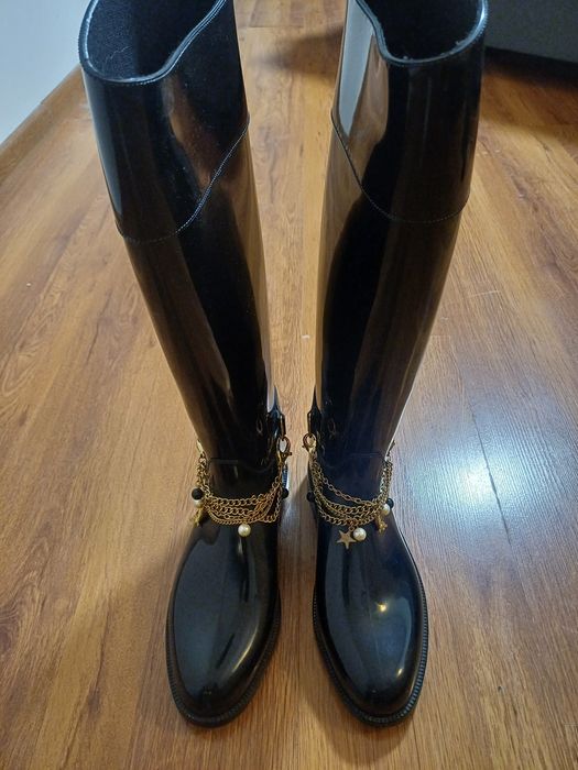 Гумени ботуши MOSCHINO