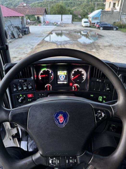 Camion forestier Scania