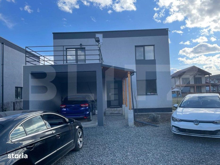 Casa la cheie, 4 camere, 120 mp, teren 763 mp, Jucu de Mijloc