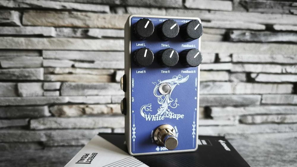 Pedala chitara Donner White Tape Stereo Delay analog GARANTIE