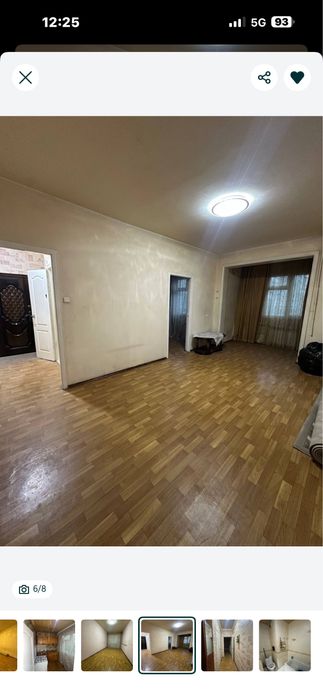 2/2/4 60м2 ЭКО базар, массив Ялангач