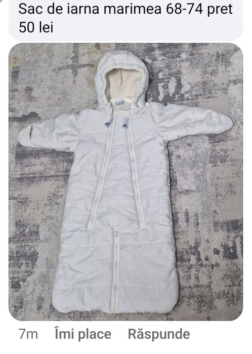 Saci de dormit noi, sac de iarna carut, sanie.