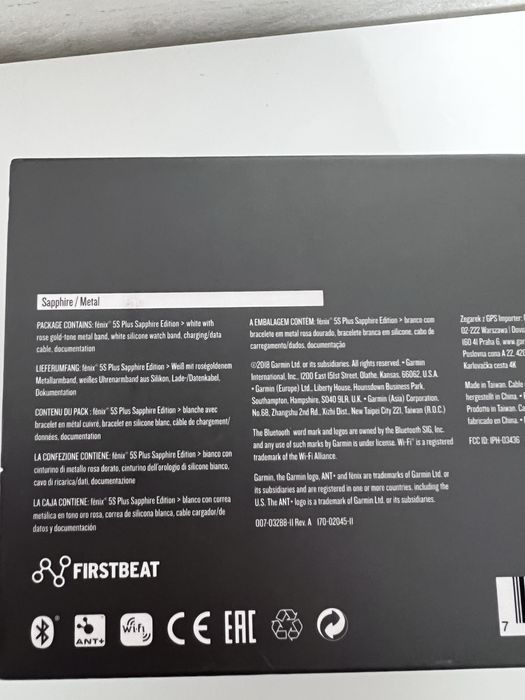 Garmin fenix 5 S plus