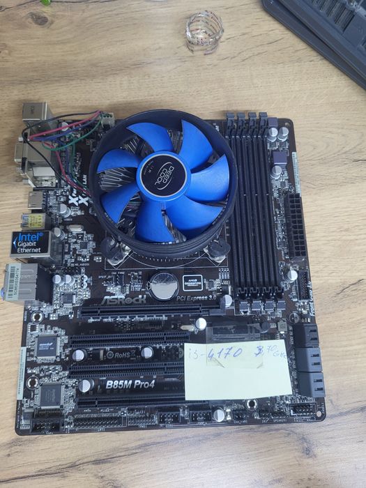 Продам материнская плата  + процессор