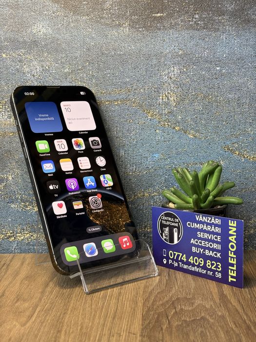 Iphone 13 pro max/256gb/2 Ani Garantie Centrul de Telefoane/rate