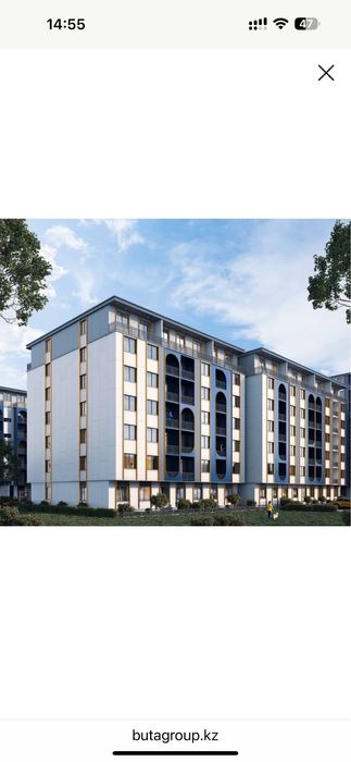 Продаем Евродвушку в жк Buta Mirai