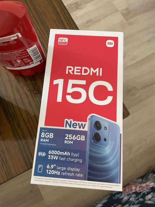 Redmi 15C 256gb чисто нов
