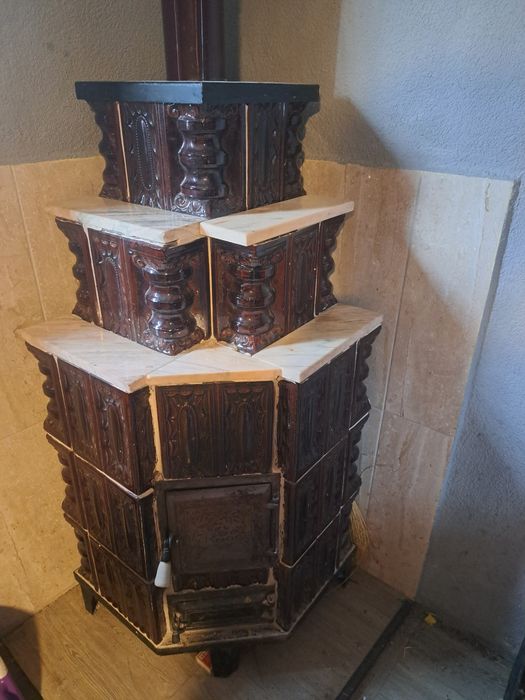 Vînd soba de teracota 5 rînduri