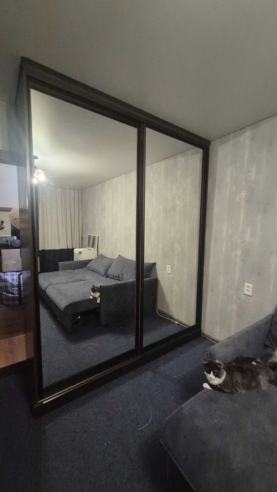 Шкаф-купе с зеркалом