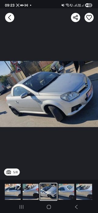 Vand opel tigra decapotabila