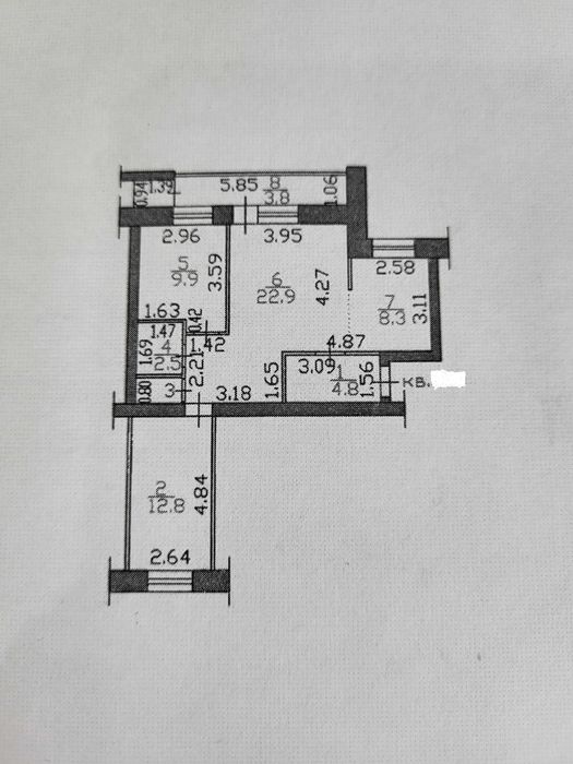 3-х комн. на Стрелке