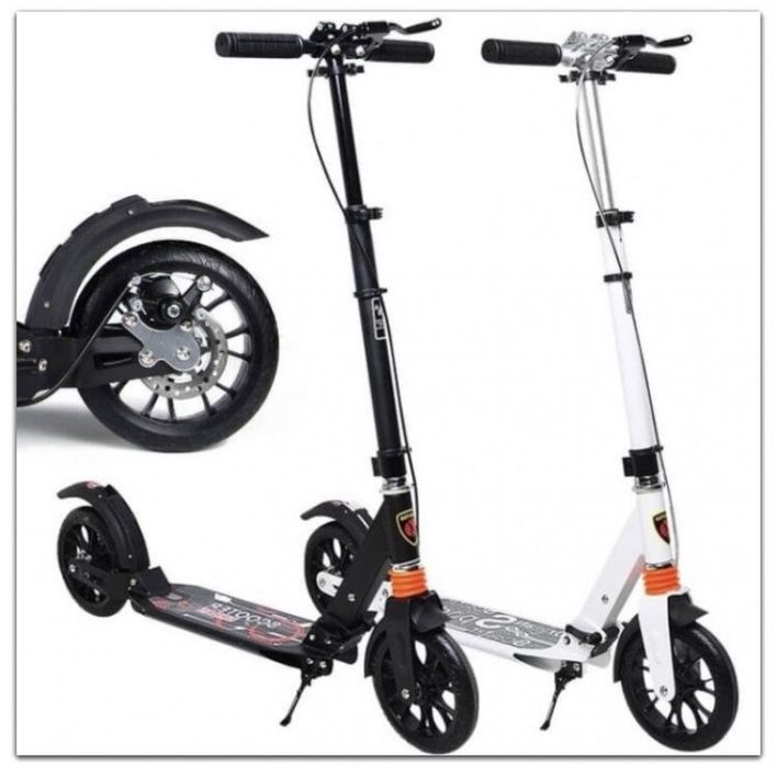 Самокат SCOOTER Дисковые тормоза 100 кг