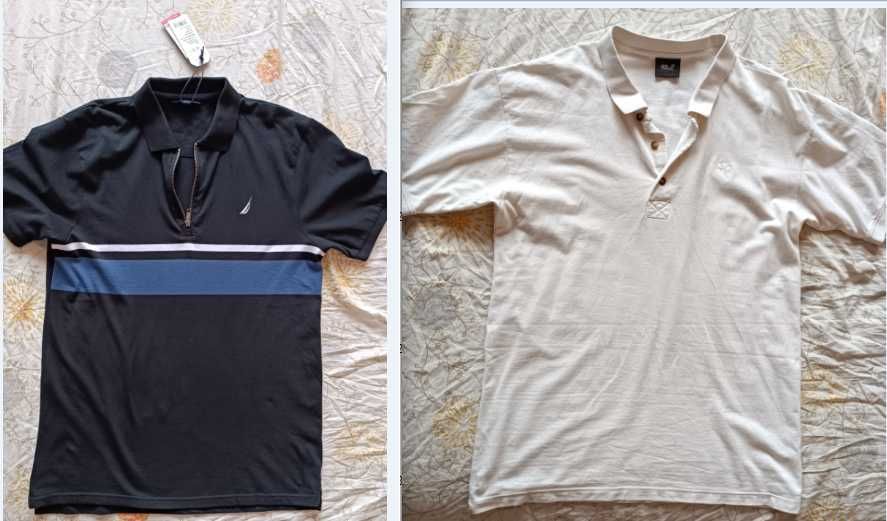 Nautica- 60лв. / Jack Wolfskin- 30лв- polo shirts /тениски с яка