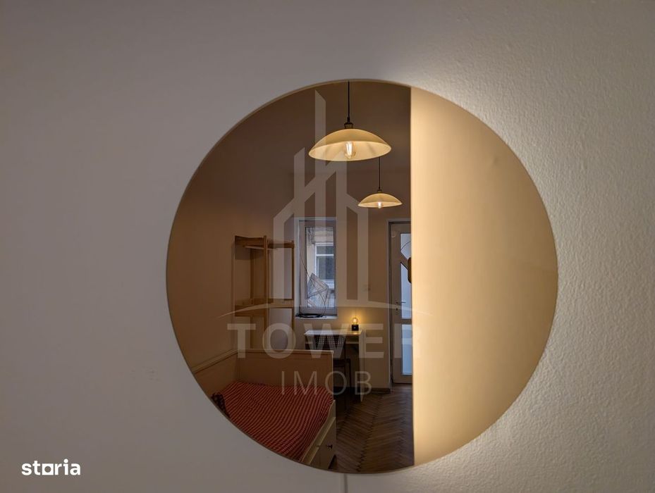 Garsoniera de inchiriat central pet friendly