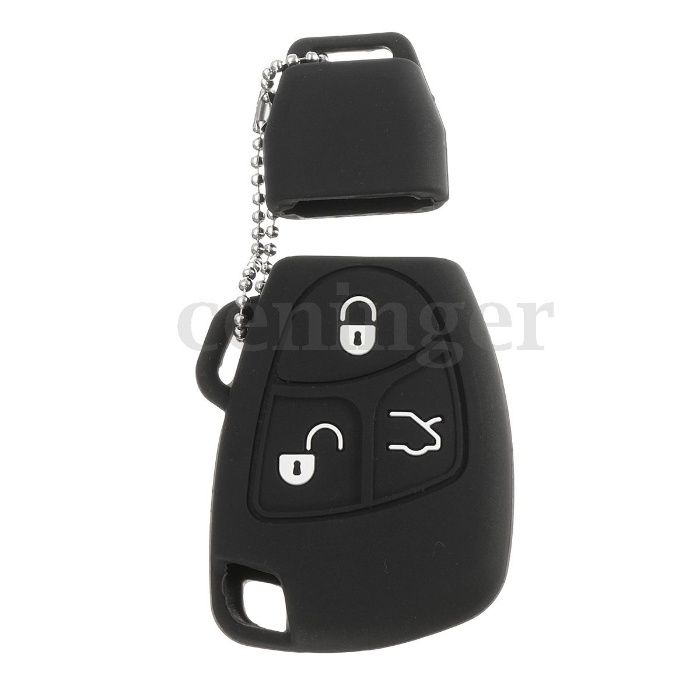 Силиконов калъф за Мерцедес ключ тип "рибка" за Mercedes