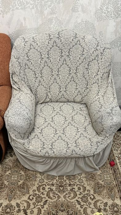 диван кресло с чехолом