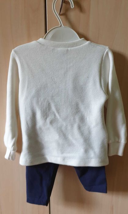 Costum / Compleu NOU, marime 80-86, 10-14 luni