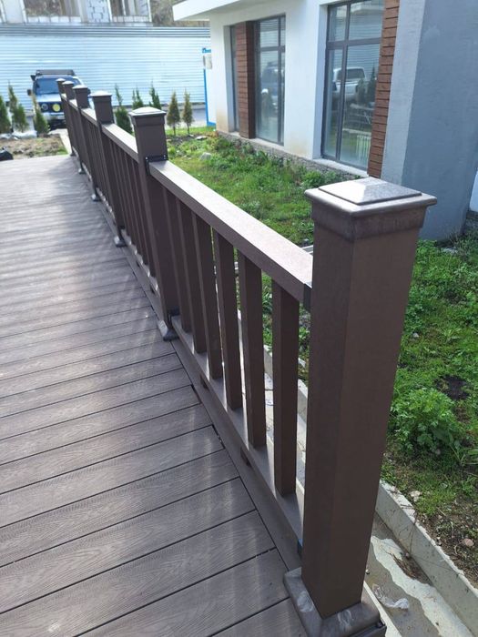 Террасная доска из ДПК, деккинг