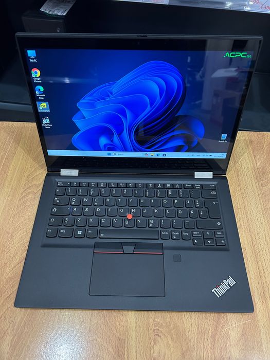 Като нов! Лаптоп Lenovo X390 Yoga i5/16GB RAM/256GB SSD, ТЪЧ, гар.
