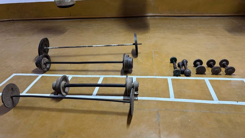 Гантели и штанга