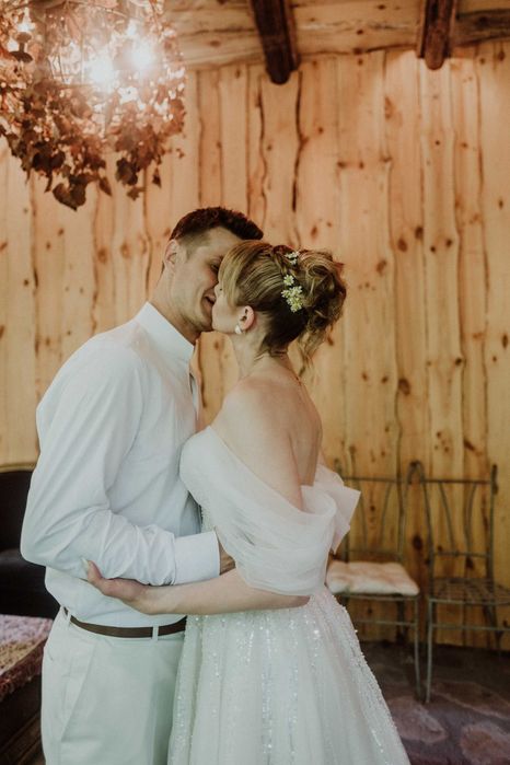 Булчинска/сватбена/бяла рокля Benoite, LUCE SPOSA