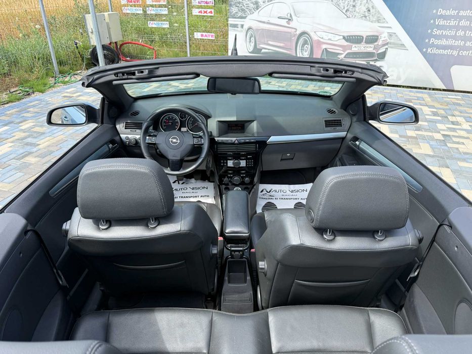 *RATE*Opel Astra H Coupe Cabrio 1.8Benzina 140CP 05/2007 Full piele Km reali 144.432 Import Germania!