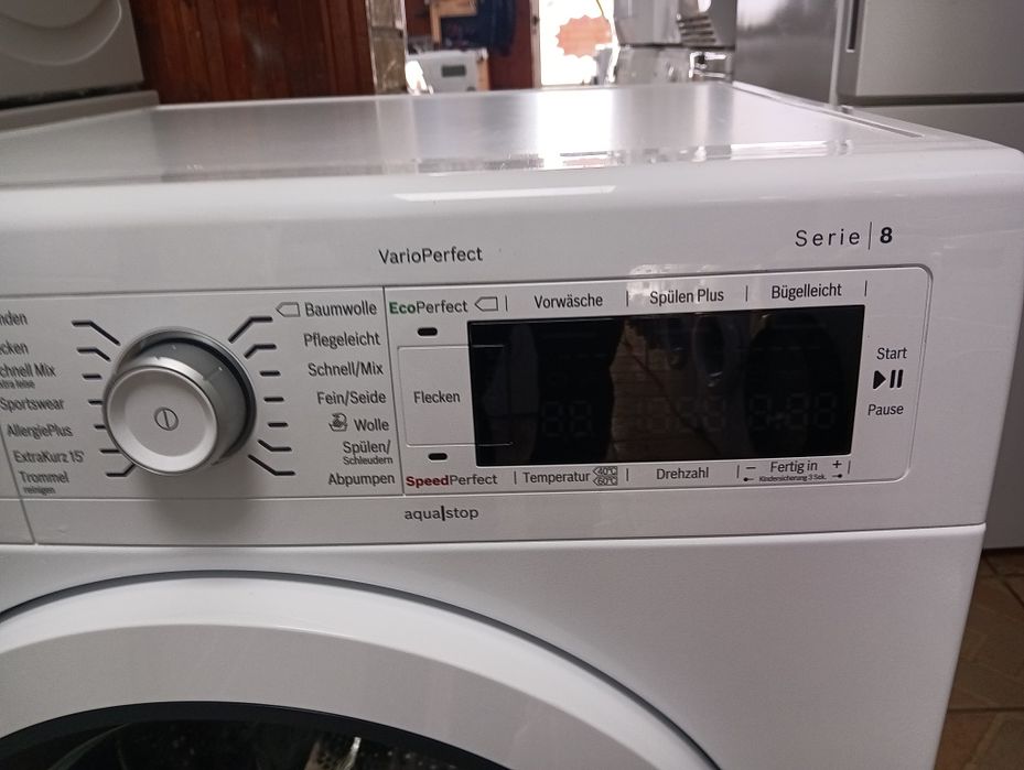 Пералня Бош Bosch Serie 8 A+++ 9кг Made in Germany 2 години Гаранция!