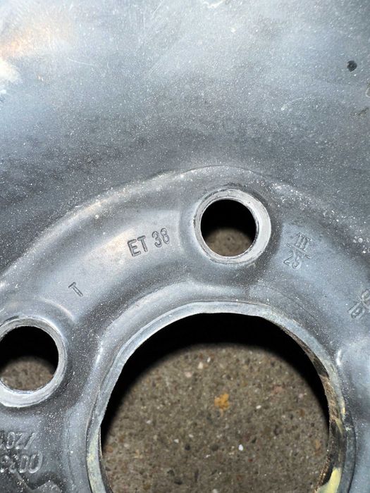 OEM железни джанти 14" 5х100 - VW, Skoda, Seat с тасове