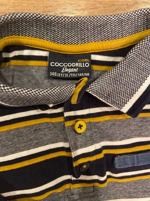 Ser pluover, bluză polo, maieu Coccodrillo+bluză Zara băieți 10-11 ani