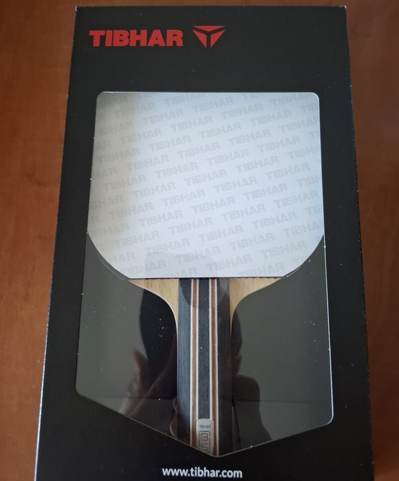 Paletă tenis de masă Bernadette Szocs Signiture 1 cu fețe Tibhar MX-P, Nittaku  Hammond Z2 (Butterfly, Dignics, Tenergy)