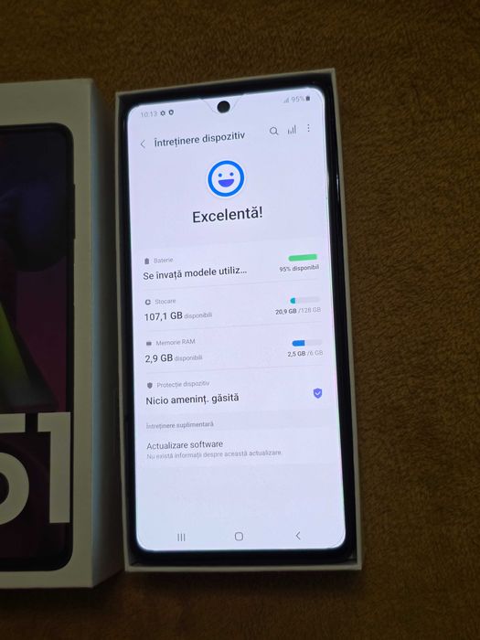 Samsung Galaxy M51 128/6GB bateria 7000mAh