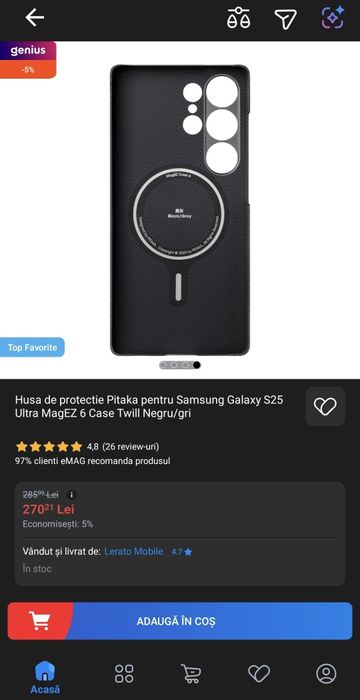 Husa Carcasa Pitaka Samsung s25 ultra