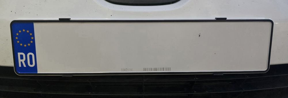 Set suporti placute numar inmatriculare auto, slim