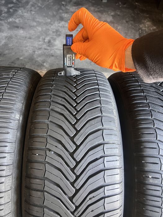 4 anvelope M+S , all season 205/55/16 , Michelin , 6.2 mm