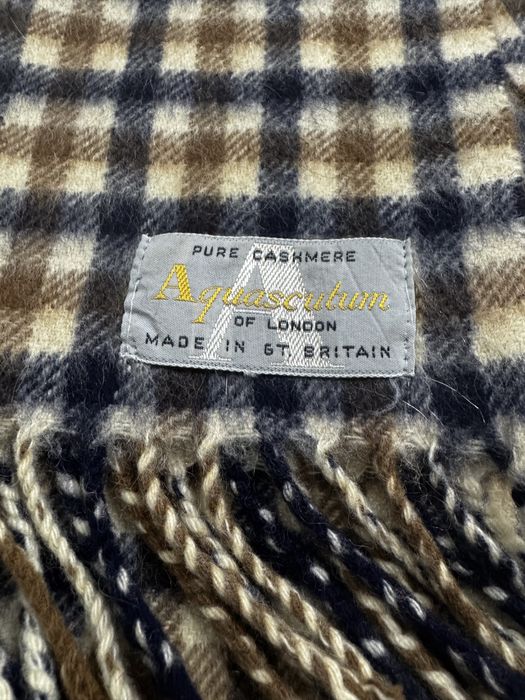Шарф aquascutum ориг