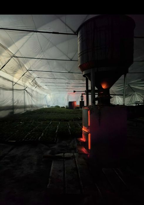 Soba peleti solar rasad sera incalzit hala locuinta.