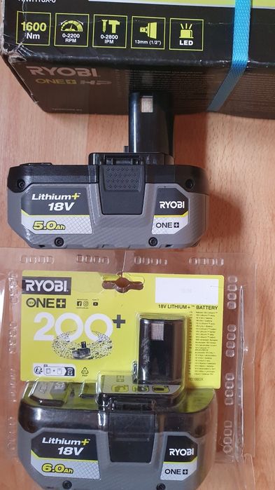 RYOBI set impact 18V de 900Nm și 1600Nm NOI  la cutie
