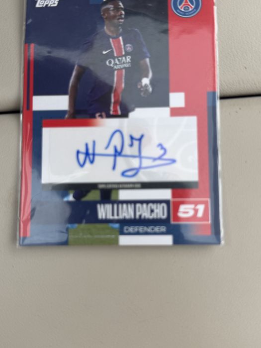 Patcho autograf team set psg